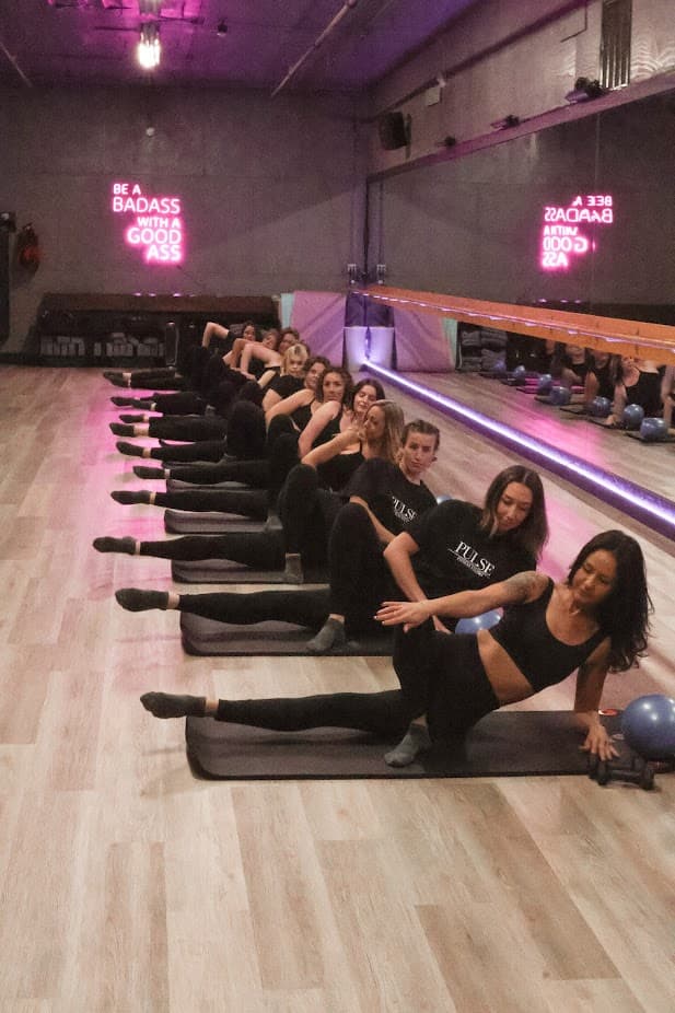 Fitness studio interior